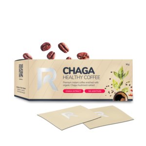 *** Chaga káva 90g *** - káva v kombinácií s extraktom z huby Chaga, ktorá optimalizuje trávenie...