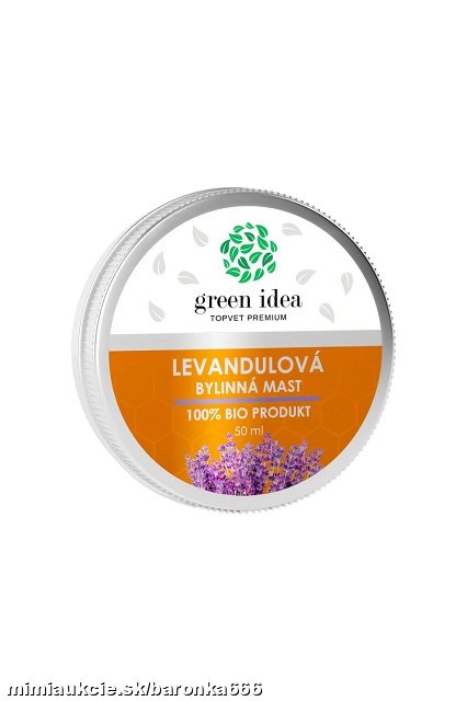 *** Levandulová masť  50 ml ***-nervová sústava , spánok...