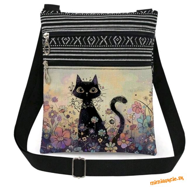 Taška crossbody mačka
