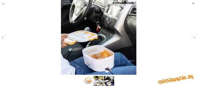 Elektrický obedár do kancelárie a auta