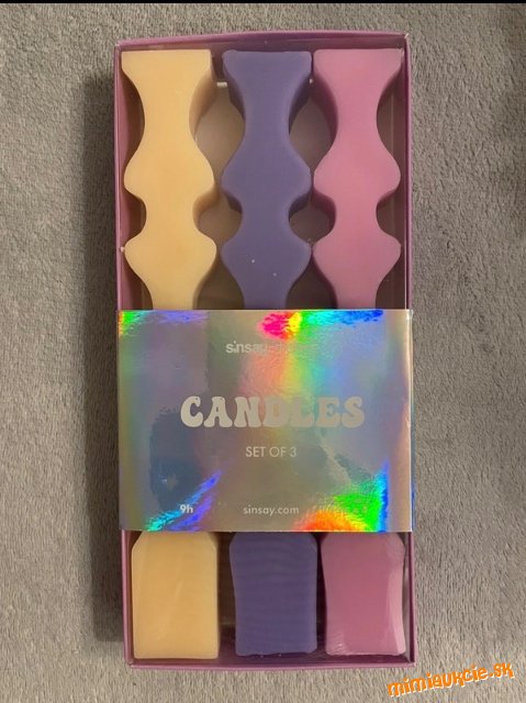 Dizajnové sviečky