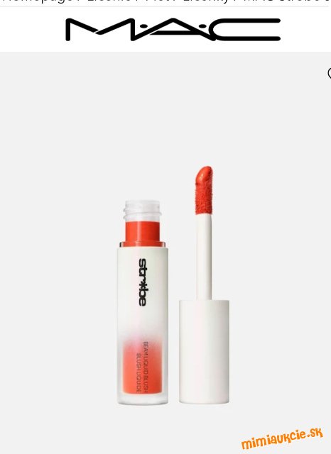 *** nadherná lícenka od MAC ***