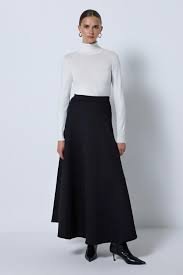 bielo čierne denné šaty Asos