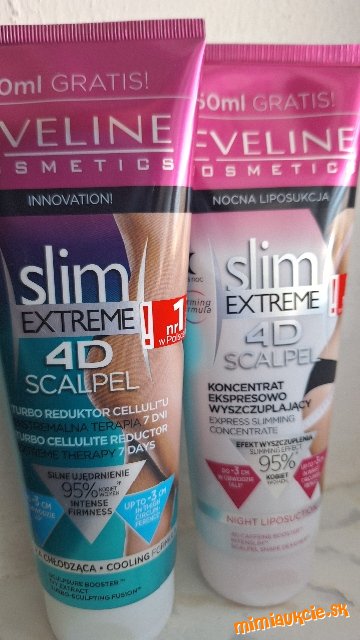 *** 2x EVELINE SLIM EXTREM 4D deň+ noc *** EXP : 2028 ***