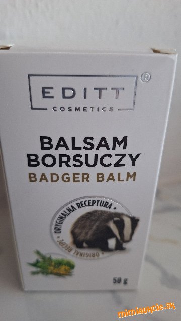 *** jazvečia masť 50g***