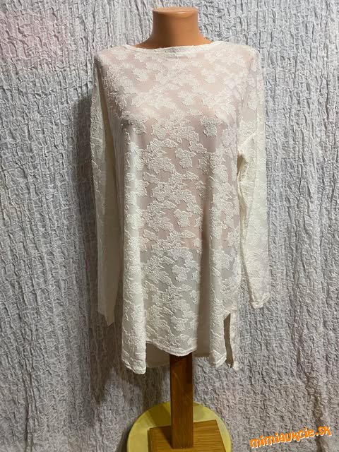 luxusná tunika s vtkaným vzorom Next