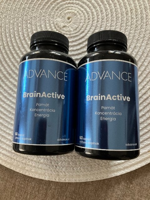 ADVANCE BrainActive 60 +  kapsúl - pamäť, energia, sústredenie