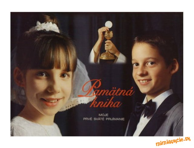 Pamätná kniha - Moje prvé sväté prijímanie