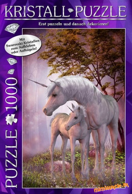 Puzzle so Swarovskeho kamienkami !!! Nove !!! VASA CENA