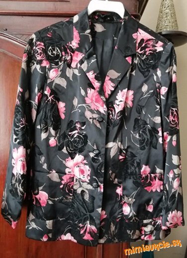 +++ PEKNÉ SATÉNOVÉ SAKO veľ.42/44 +++