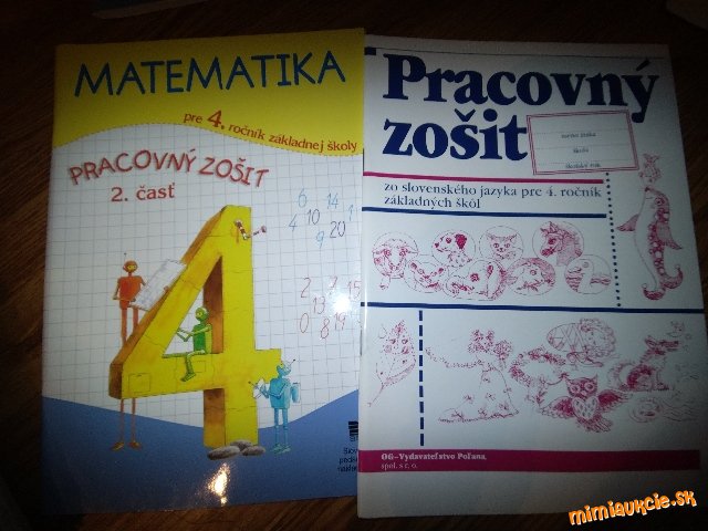 Učebnice pre 4. ročník