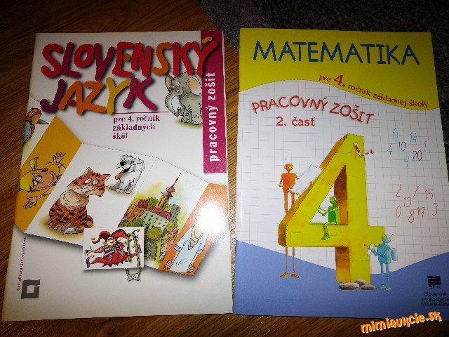 Učebnice pre 4. ročník