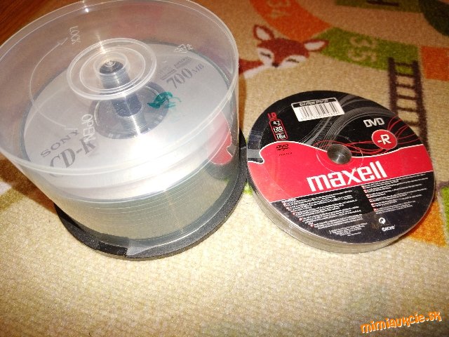 Prázdne CD a DVD