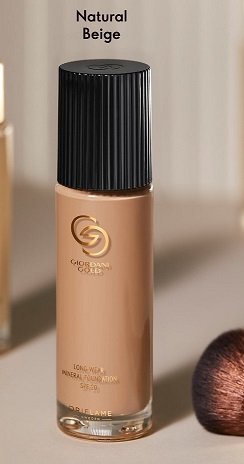 Dlhotrvajúci krycí krém s minerálmi Giordani Gold SPF 20  ....Natural Beige