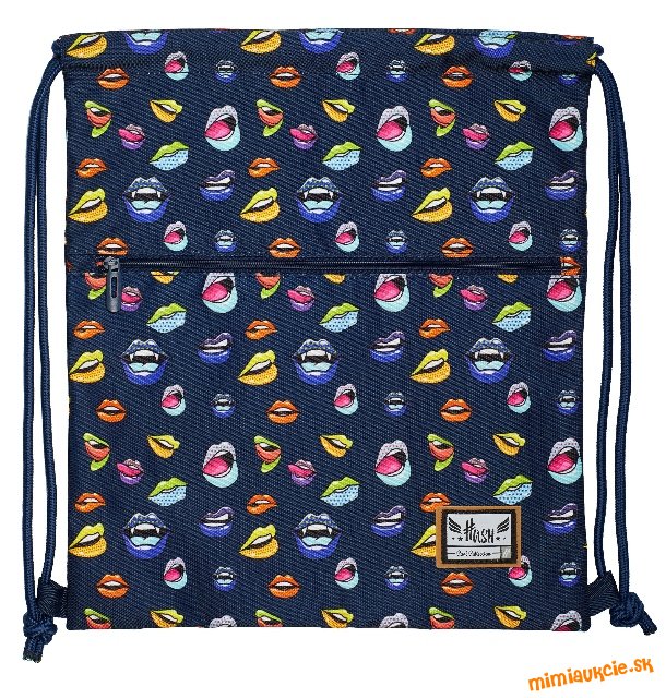 HASH Luxusné vrecúško / taška na chrbát Lips, HS-186, 507019029