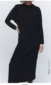 dokonalé čierne univerzálne šaty Zara p.c. 49 eur