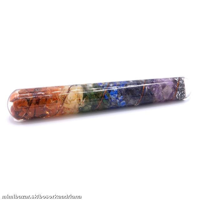 Liečivý orgonitový prútik nielen pre liečiteľov,masérov,fyzioterapeutov,kozmetičky=JEDINEČNÝ kúsok!