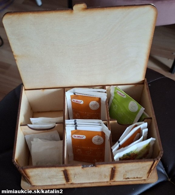 Organizér - krabic na čaj