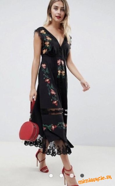 ASOS luxusné letné šaty...veľ. 38