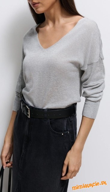 Tenký svetrik Mohito Sivý