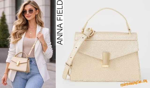 Crossbody kabelka ANNA FIELD !!! Nova s visackou !!! SUPER CENA