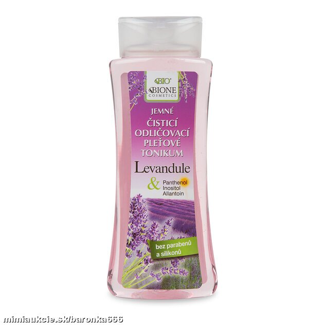 +++ BC BIO Levanduľa Čistiace odličovacie pleťové tonikum 255ml +++