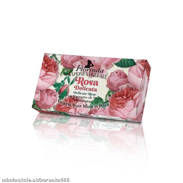 *** Mydlo Florinda Rosa Delicata 100 g *** - "nádherná  delikátna vôňa ruží "