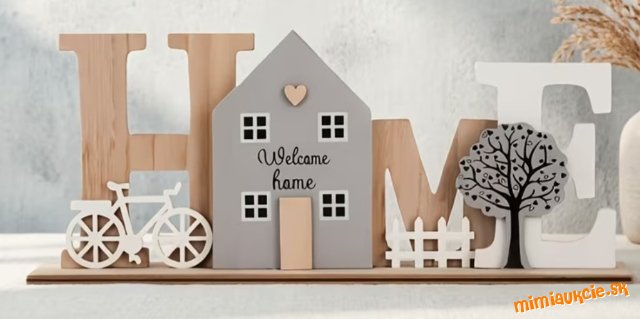 *** drevený výrez HOME*** 30x 13cm*** posledné***