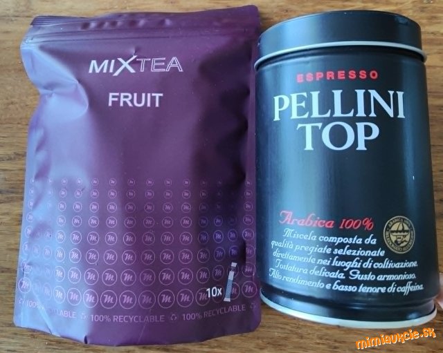 Káva Pellini Top + Čaj MixTea