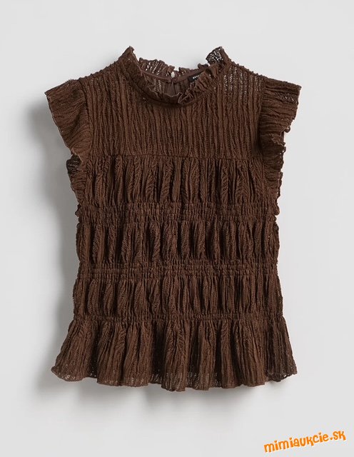 Bluzka s riasenim - novinka Reserved - v predajni 19,99eur