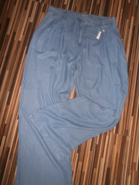 °°°°°Trendy Lyocelove siroke nohavice,,,,velk. 44,,,,,,,,,