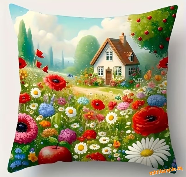 * obliečka na vankúš 45x 45 cm- polyester- šuštiak* terasy* verandy* altanky*