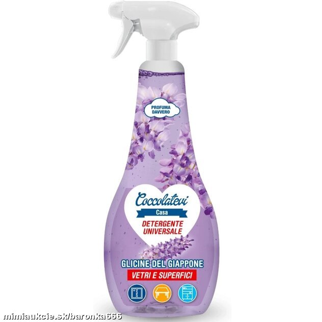 Coccolatevi Prostriedok na okná Glicine del giappone 750 ml - !!! NOVINKA !!!