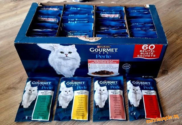 *** Megabalenie kapsičiek pre mačky Gourmet Perle zn. PURINA .............!!! 52 kusov x 85g ***