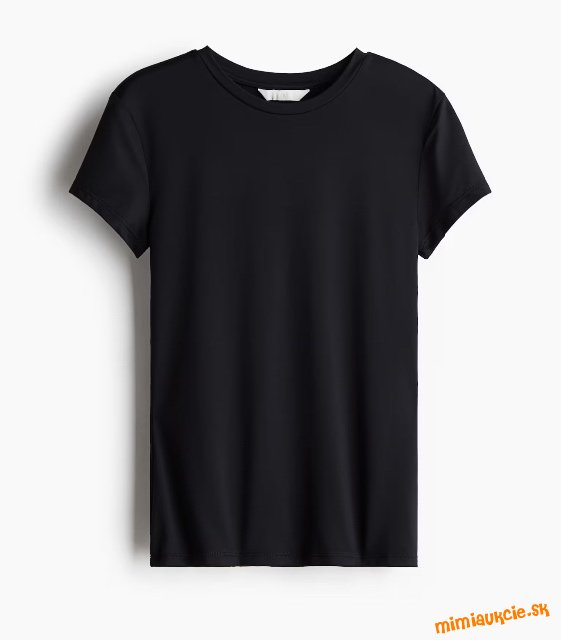 Tricko z mikrovlakna - novinka H&M - v predajni 8.99eur