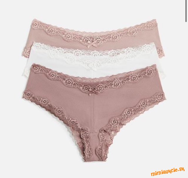 3pack nohaviciek - nova kolekcia H&M - v predajni 12,99eur