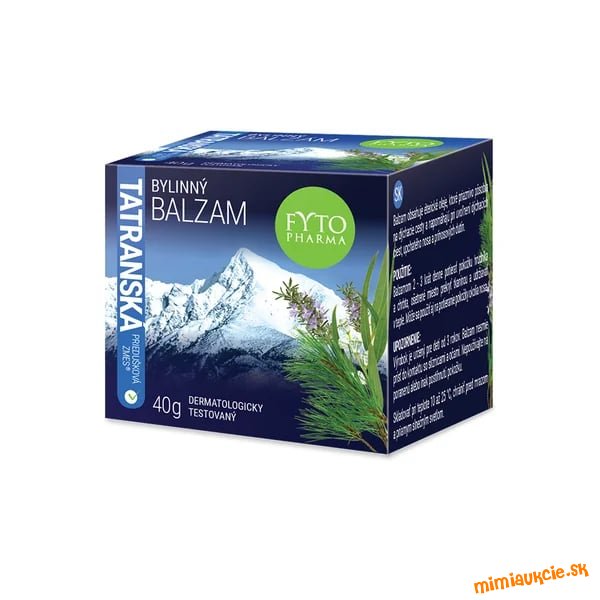 FYTO Tatranská priedušková zmes Bylinný BALZAM