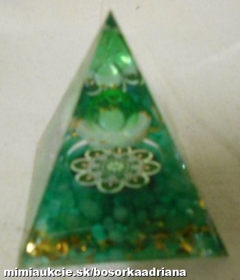orgonitová pyramída PERIDOT : kameň SLNKA,šťastia a lásky :-D