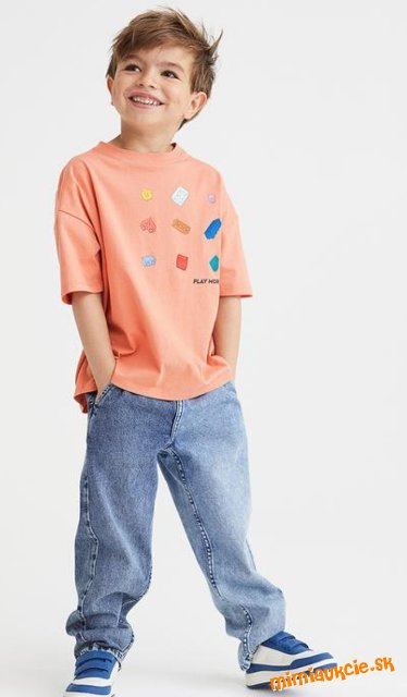 Bavlnené tričko Lego x H&M