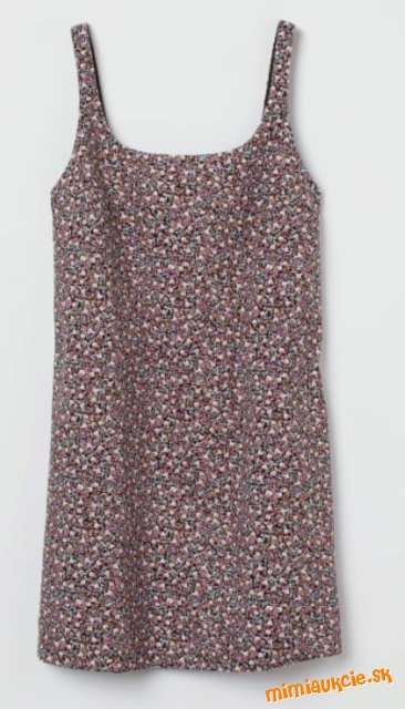 H&M menžestrové šaty vel.XS