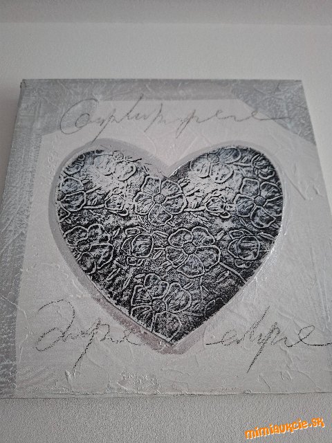 ***Sivy platnovy obraz_30x30cm***