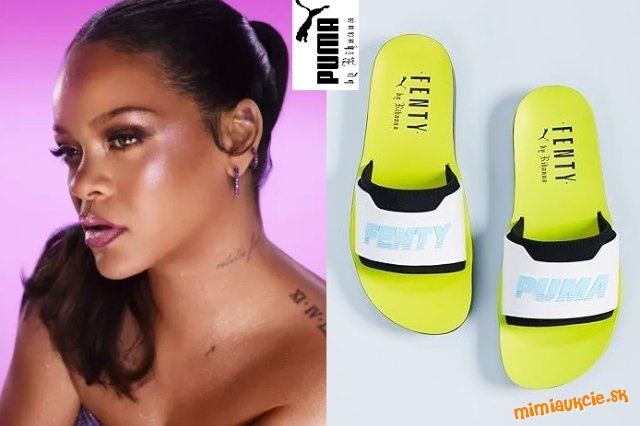 Damske slapky PUMA & Rihanna !!! Nove s krabicou !!! Velkost 38 !!! SUPER CENA