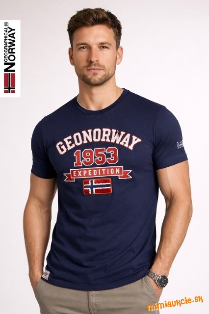 Panske tricko GEOGRAPHICAL NORWAY !!! Nove !!! SUPER CENA