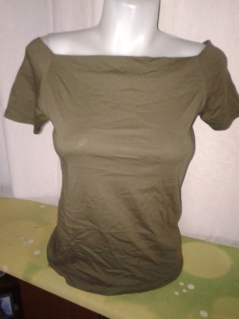 olivový elastický top S