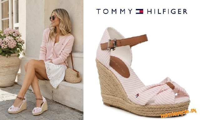 Damske sandale TOMMY HILFIGER !!! Nove !!! Velkost 39 !!! POVODNA CENA 99,90 EUR
