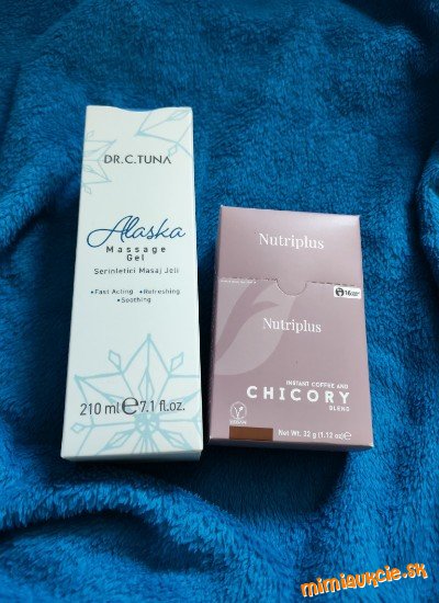 Chladivý Alaska gél + Porciovana káva s čakankou/ chicory coffee