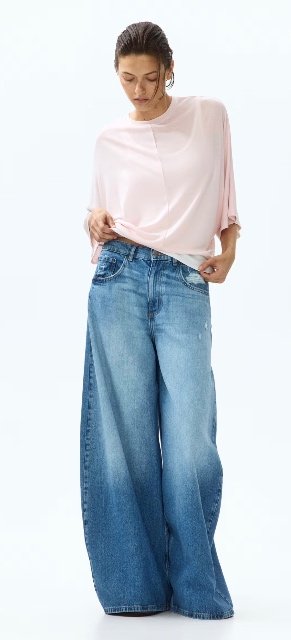 Lahucky top s netopierimi rukavmi - novinka H&M - v predajni 11,99eur