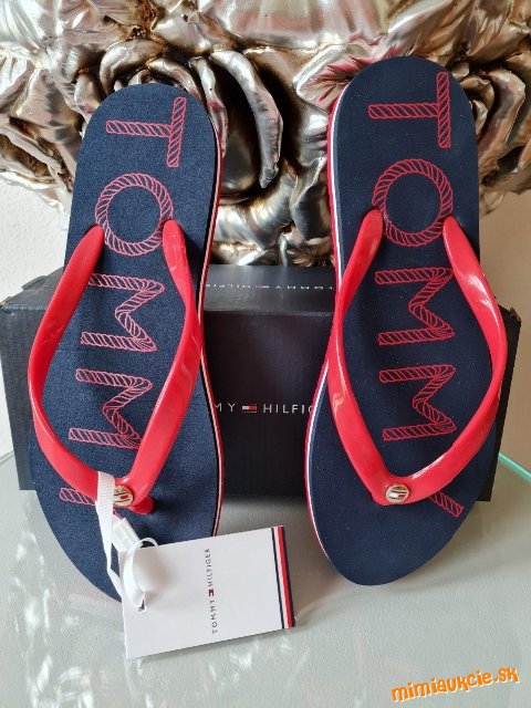 Tommy Hilfiger slapky - nove, kuk všetky moje aukcie