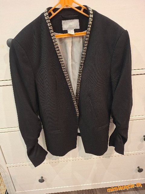 ***Cierne sako_H&M_velkost S***