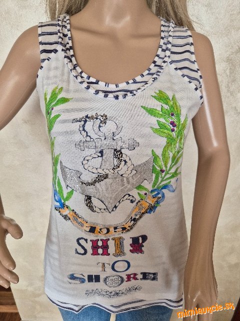 Marc Aurel top 2v1, bohato zdobeny, Pc 120 €